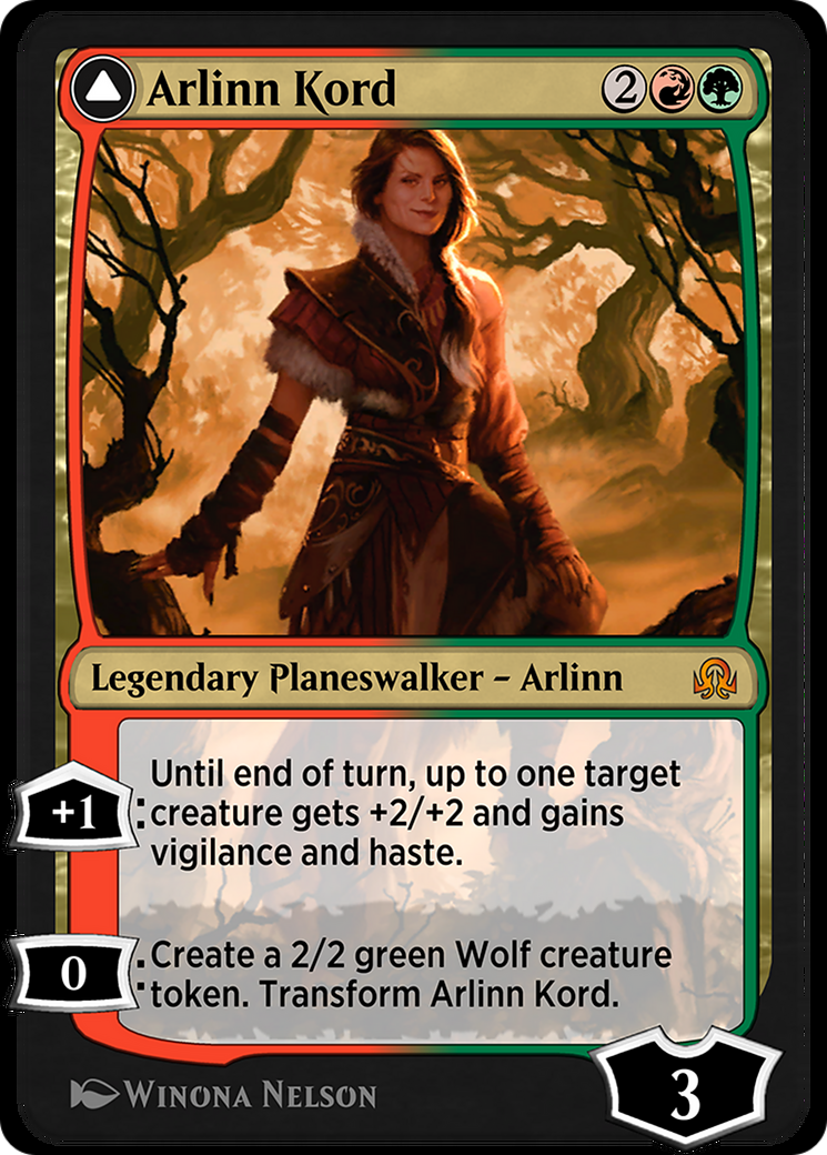 MAGIC: THE GATHERING - Arlinn Kord // Arlinn, Embraced by the Moon (SIR-230) - Shadows over Innistrad Remastered