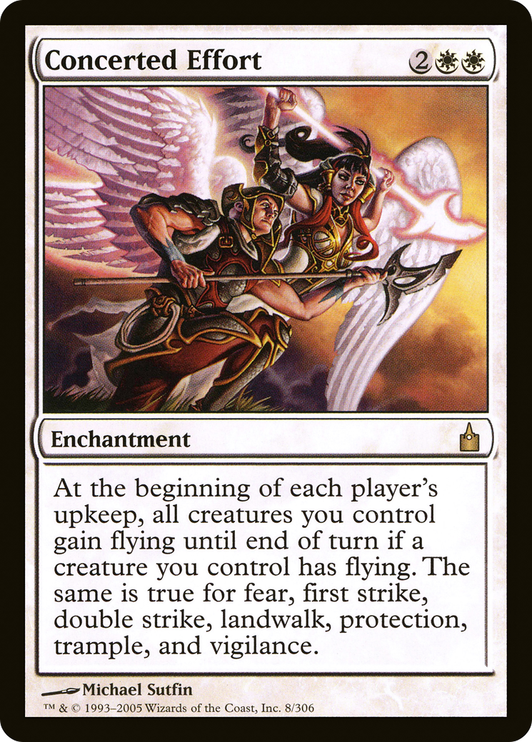 MAGIC: THE GATHERING - Concerted Effort (RAV-008) - Ravnica: City of Guilds