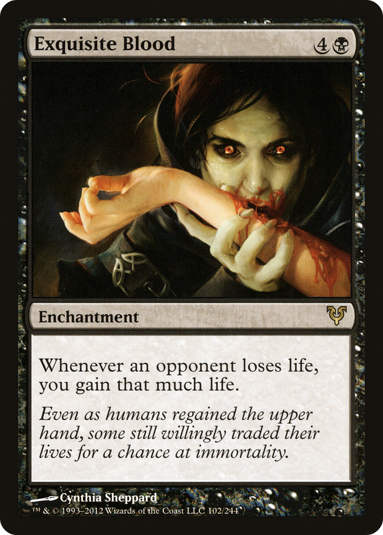 MAGIC: THE GATHERING - Exquisite Blood (AVR-102) - Avacyn Restored
