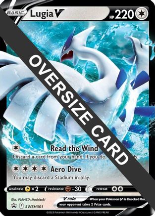 POKEMON TCG - Lugia V - SWSH301 Jumbo Cards - Promo