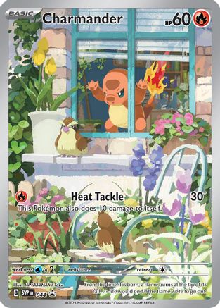 POKEMON TCG - Charmander 044 SV Scarlet & Violet Promo Cards - Promo
