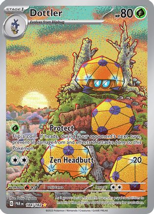 POKEMON TCG - Dottler 184/182 SV04 Paradox Rift - Illustration Rare