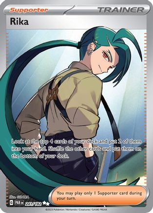 POKEMON TCG - Rika 241/182 SV04 Paradox Rift - Ultra Rare