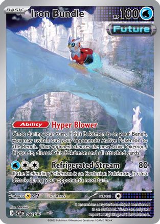 POKEMON TCG - Iron Bundle 066 SV Scarlet & Violet Promo Cards - Promo