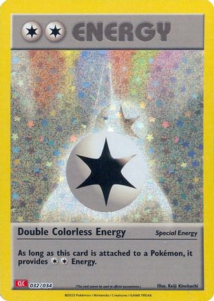 POKEMON TCG - Double Colorless Energy (CLC) 032/034 Trading Card Game Classic - Classic Collection