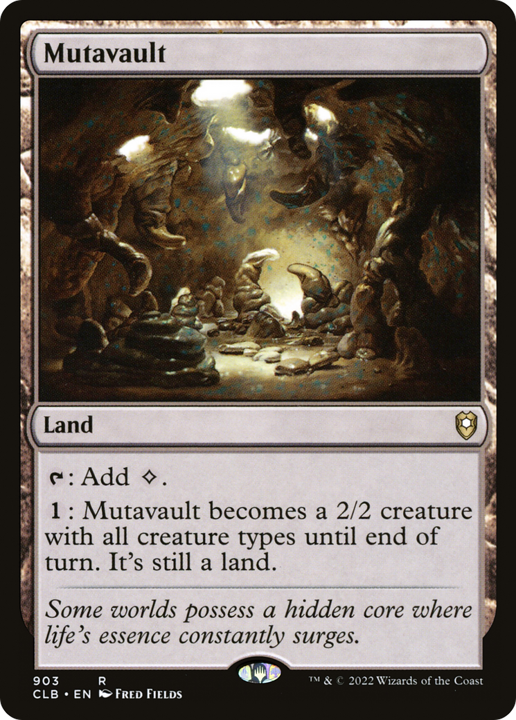 MAGIC: THE GATHERING - Mutavault (CLB-903) - Commander Legends: Battle for Baldur's Gate