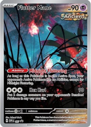 POKEMON TCG - Flutter Mane 097 SV Scarlet & Violet Promo Cards - Promo
