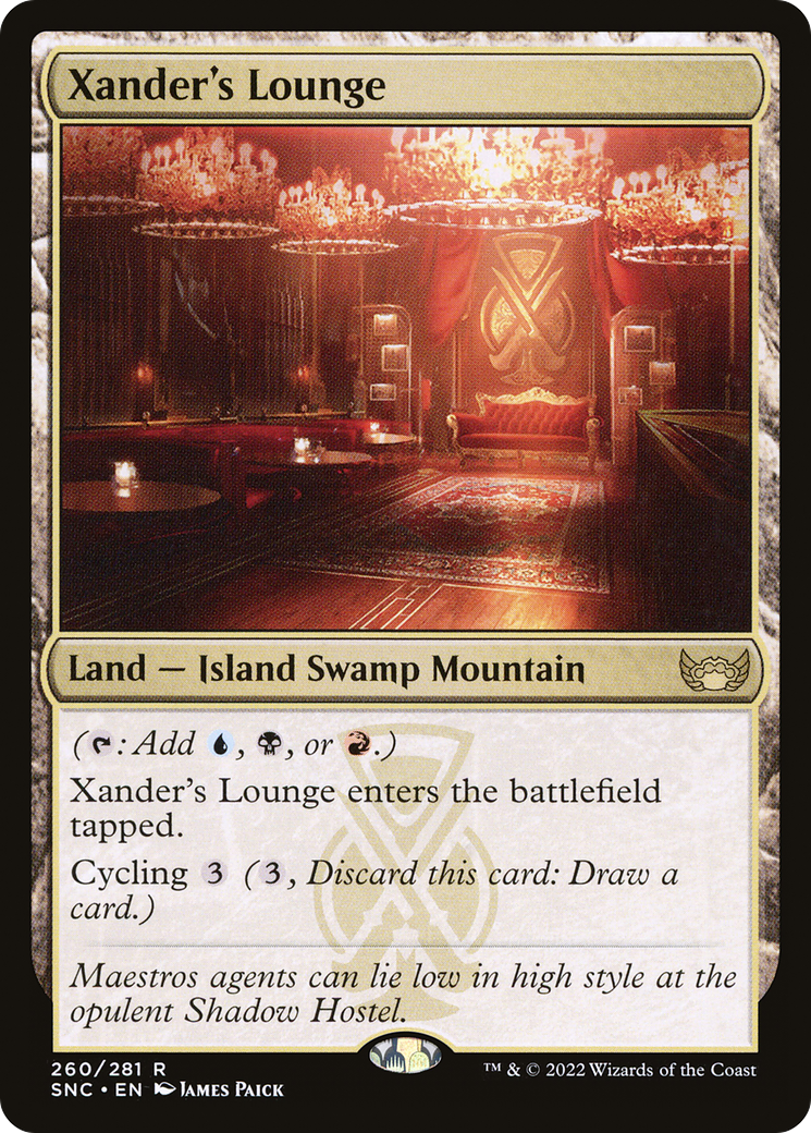 MAGIC: THE GATHERING - Xander's Lounge (SNC-260) - Streets of New Capenna Foil