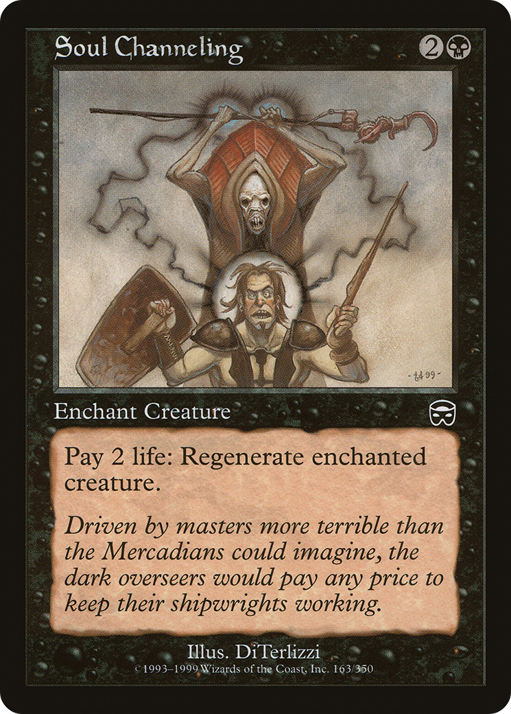 MAGIC: THE GATHERING - Soul Channeling (MMQ-163) - Mercadian Masques Foil