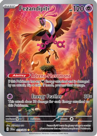 POKEMON TCG - Fezandipiti 073/064 SV Shrouded Fable - Illustration Rare