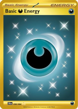 POKEMON TCG - Basic Darkness Energy 098/064 SV Shrouded Fable - Hyper Rare