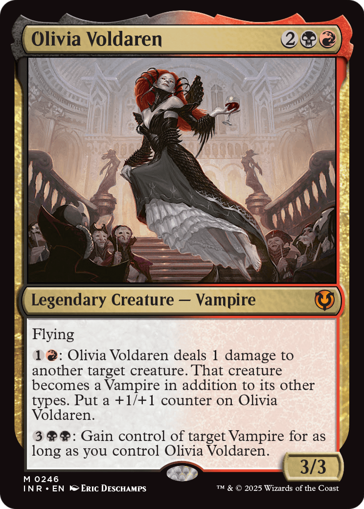 MAGIC: THE GATHERING - Olivia Voldaren (INR-246) - Innistrad Remastered Foil