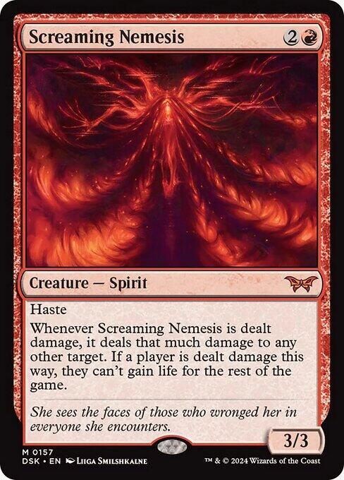 MAGIC THE GATHERING - SCREAMING NEMESIS - DUSKMOURN; HOUSE OF HORROR