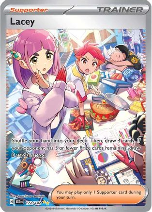 POKEMON TCG - Lacey 172/142 SV07 Stellar Crown - Special Illustration Rare