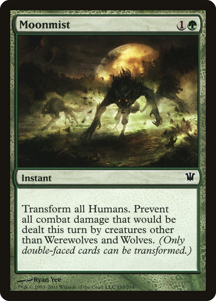 MAGIC: THE GATHERING - Moonmist (ISD-195) - Innistrad Foil