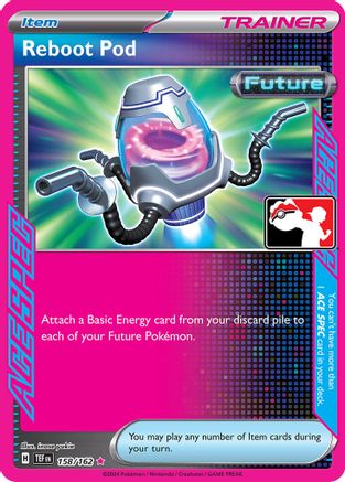 POKEMON TCG - Reboot Pod 158 Prize Pack Series Cards - ACE SPEC Rare