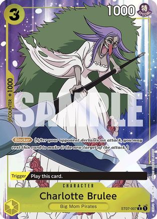 ONE PIECE TCG - Charlotte Brulee (Full Art) ST07-007 Premium Booster The Best - Common