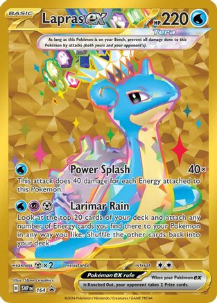 POKEMON TCG - Lapras ex 164 SV Scarlet & Violet Promo Cards - Promo