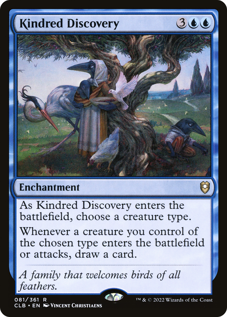 MAGIC: THE GATHERING - Kindred Discovery (CLB-081) - Commander Legends: Battle for Baldur's Gate Foil