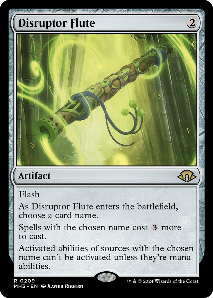 MAGIC: THE GATHERING - Disruptor Flute (MH3-209) - Modern Horizons 3 Foil