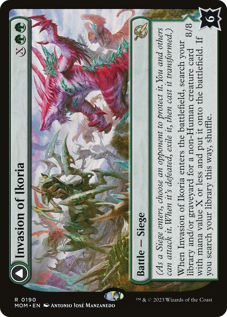 MAGIC: THE GATHERING - Invasion of Ikoria (MOM-190) - March of the Machine Foil