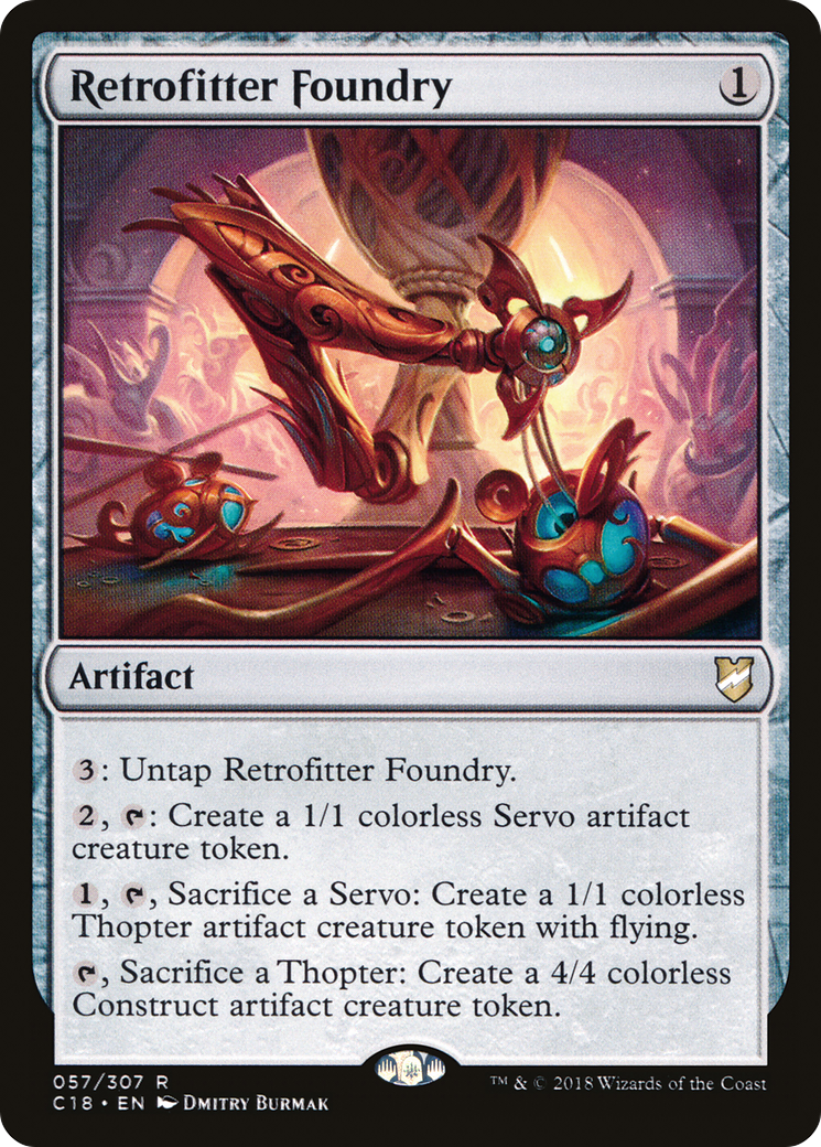 MAGIC: THE GATHERING - Retrofitter Foundry (C18-057) - Commander 2018