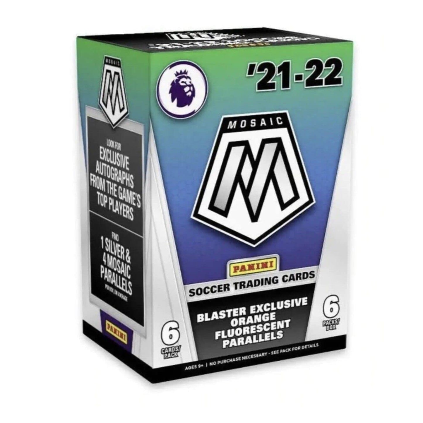 2021-22 Panini Mosaic EPL Premier League Soccer - Blaster Box