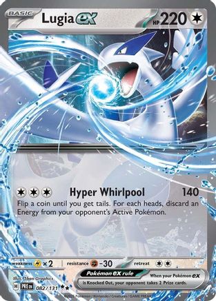 POKEMON TCG - Lugia ex 082/131 SV Prismatic Evolutions - Double Rare