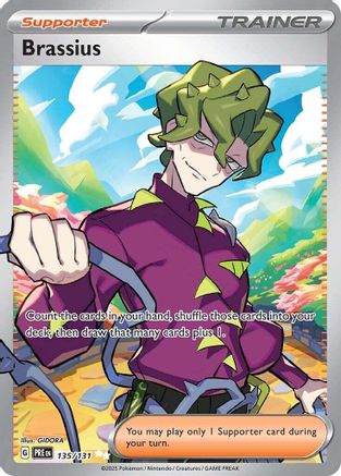 POKEMON TCG - Brassius 135/131 SV Prismatic Evolutions - Ultra Rare