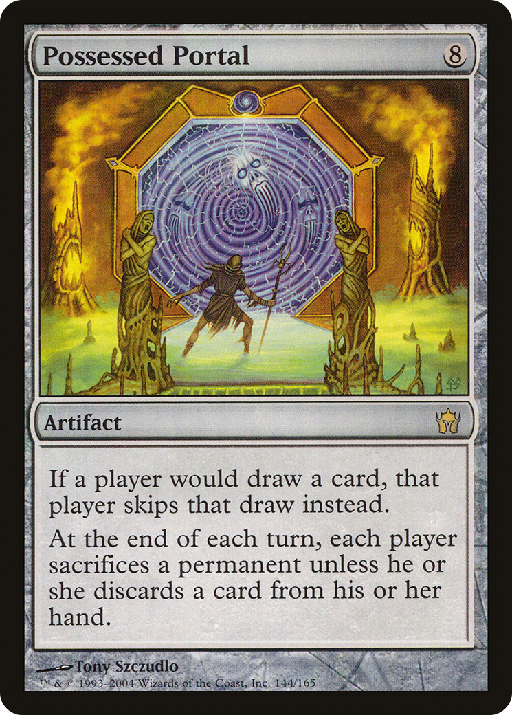 MAGIC: THE GATHERING - Possessed Portal (5DN-144) - Fifth Dawn Foil