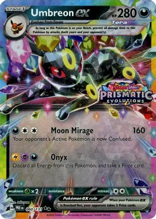 POKEMON TCG - Umbreon ex 060/131 Miscellaneous Cards & Products - Promo