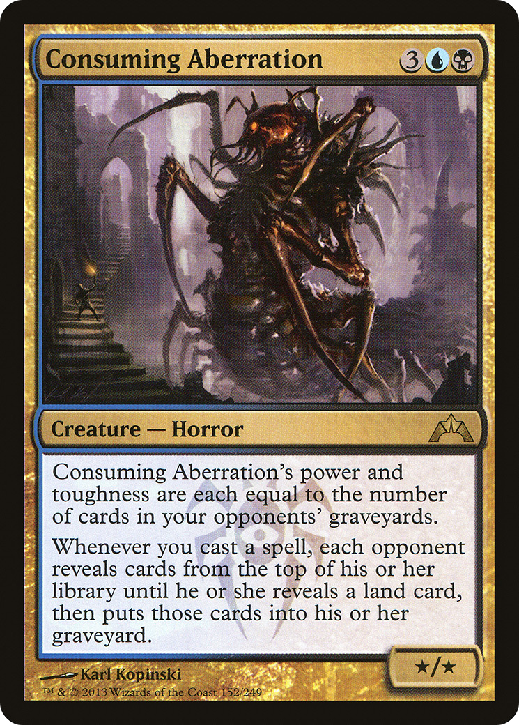 MAGIC: THE GATHERING - Consuming Aberration (GTC-152) - Gatecrash Foil