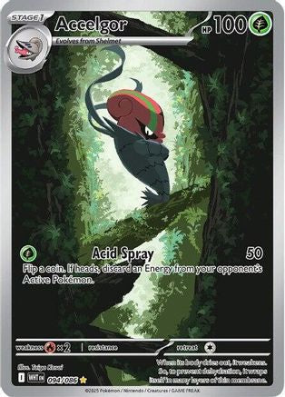 POKEMON TCG - Accelgor 094/086 SV White Flare - Illustration Rare