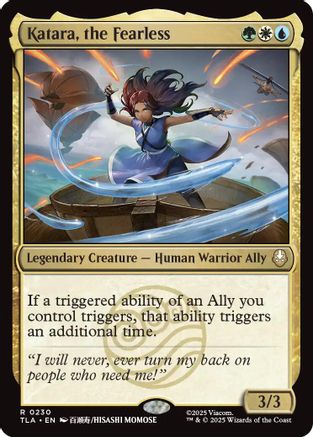 MAGIC: THE GATHERING - Katara, the Fearless (TLA-230) - Avatar: The Last Airbender
