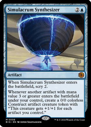 MAGIC: THE GATHERING - Simulacrum Synthesizer (PPEOE-006) - Promo Pack: Edge of Eternities