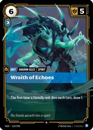 Wraith of Echoes (118/298) - Origins Foil