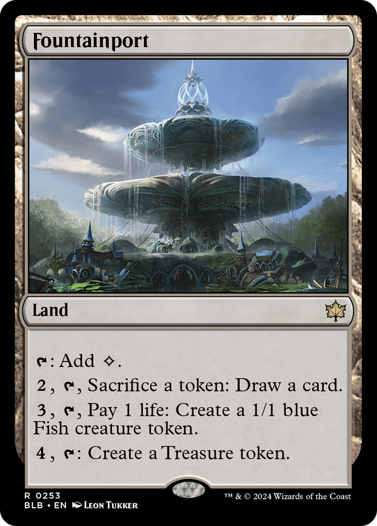 MAGIC: THE GATHERING - Fountainport (BLB-253) - Bloomburrow Foil