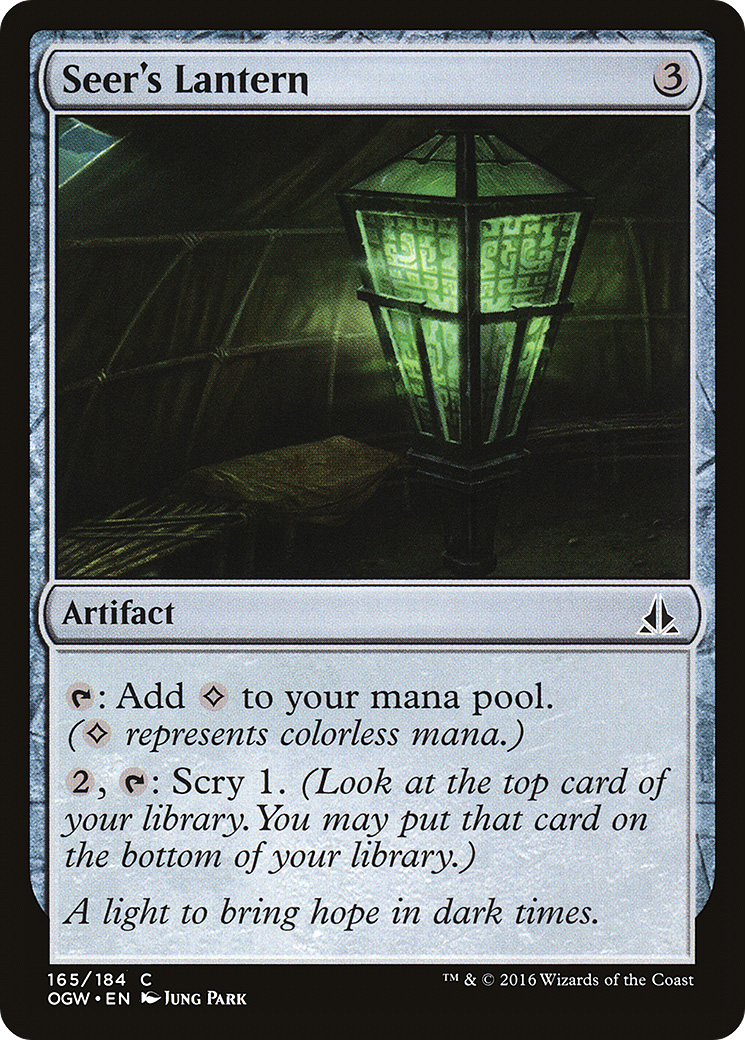 MAGIC: THE GATHERING - Seer's Lantern (OGW-165) - Oath of the Gatewatch Foil