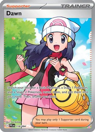 POKEMON TCG - Dawn 118/094 ME02 Phantasmal Flames - Ultra Rare