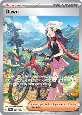 POKEMON TCG - Dawn 129/094 ME02 Phantasmal Flames - Special Illustration Rare