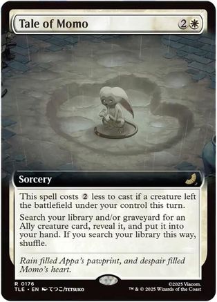 MAGIC: THE GATHERING - Tale of Momo (Extended Art) (TLE-176) - Avatar: The Last Airbender: Eternal-Legal