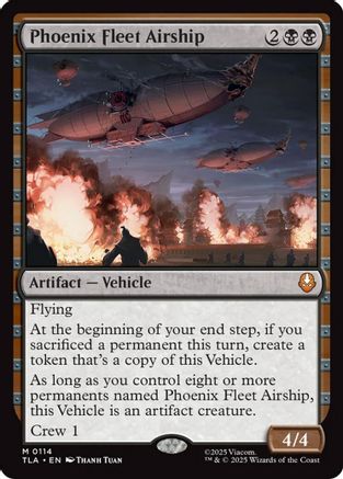 MAGIC: THE GATHERING - Phoenix Fleet Airship (TLA-114) - Avatar: The Last Airbender