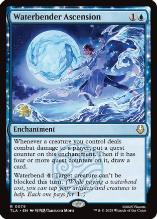 MAGIC: THE GATHERING - Waterbender Ascension (PRE-079) - Prerelease Cards Foil