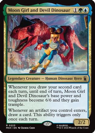 MAGIC: THE GATHERING - Moon Girl and Devil Dinosaur (MSH-223) - Marvel Super Heroes