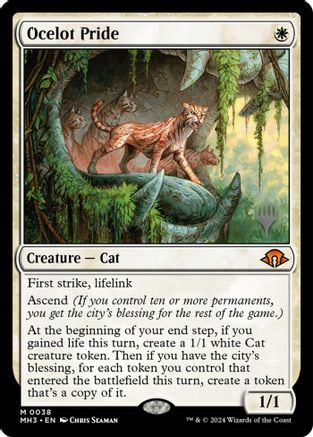 MAGIC: THE GATHERING - Ocelot Pride (PPECL-038) - Promo Pack: Lorwyn Eclipsed Foil