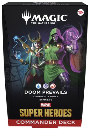 MAGIC: THE GATHERING - Marvel Super Heroes Commander Deck - Doom Prevails
