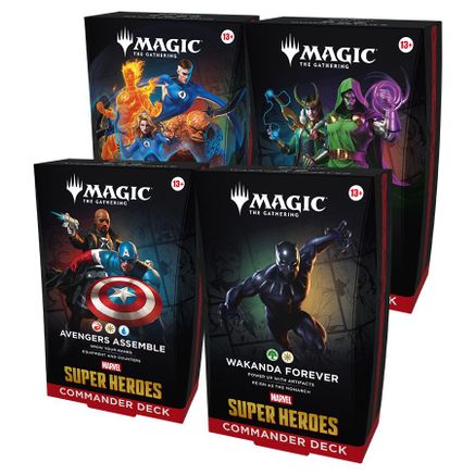 MAGIC: THE GATHERING - Marvel Super Heroes Commander Deck Case