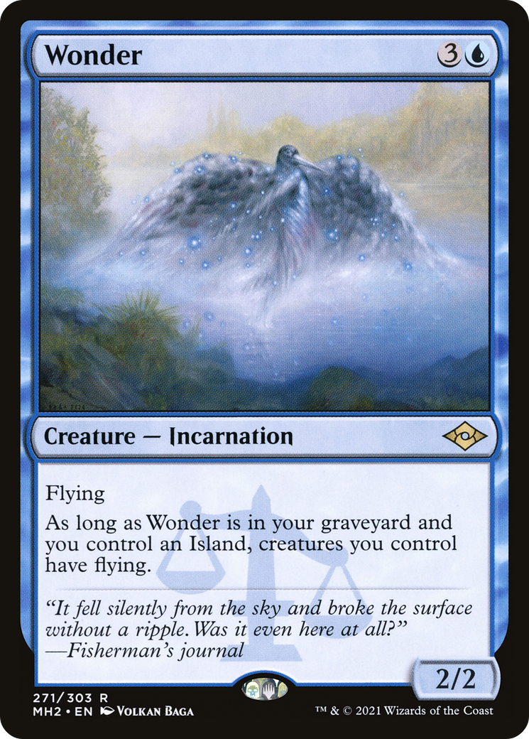 MAGIC: THE GATHERING - Wonder (MH2-271) - Modern Horizons 2 Foil