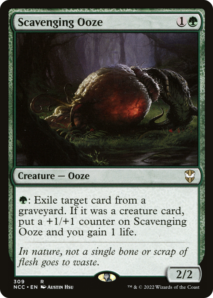 MAGIC: THE GATHERING - Scavenging Ooze (NCC-309) - New Capenna Commander