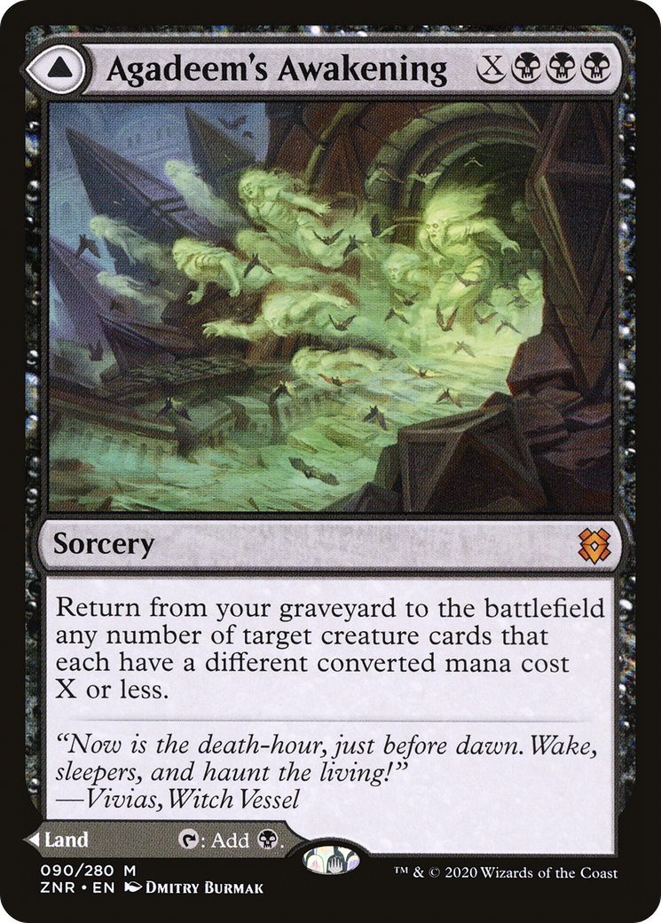 MAGIC: THE GATHERING - Agadeem's Awakening (ZNR-090) - Zendikar Rising